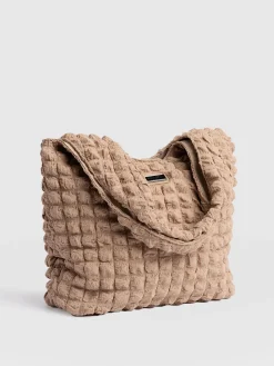 Soho Shoulder Tote Bag - Beige