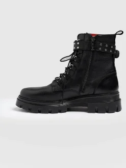 Southbank Studded Boot - Black