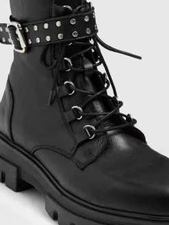 Southbank Studded Boot - Black