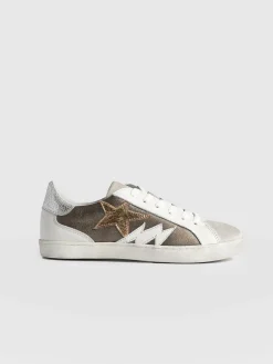 Spitalfields Sneaker - Metallic Gold