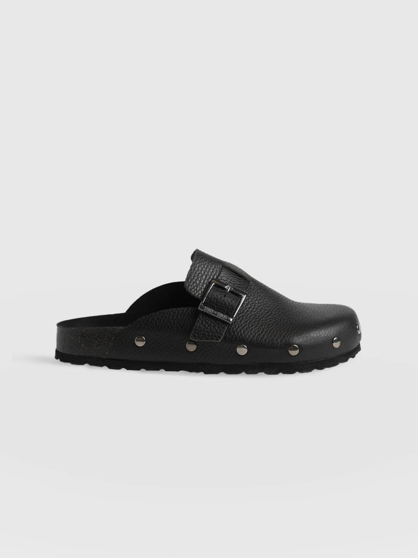 Studded Clogs - Black