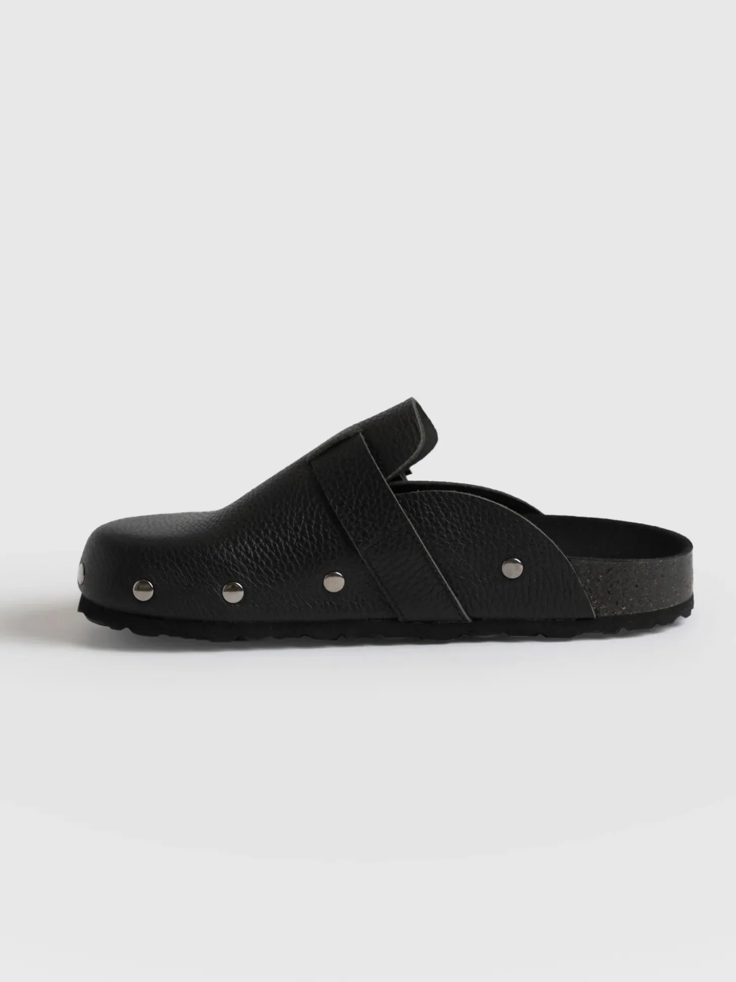 Studded Clogs - Black