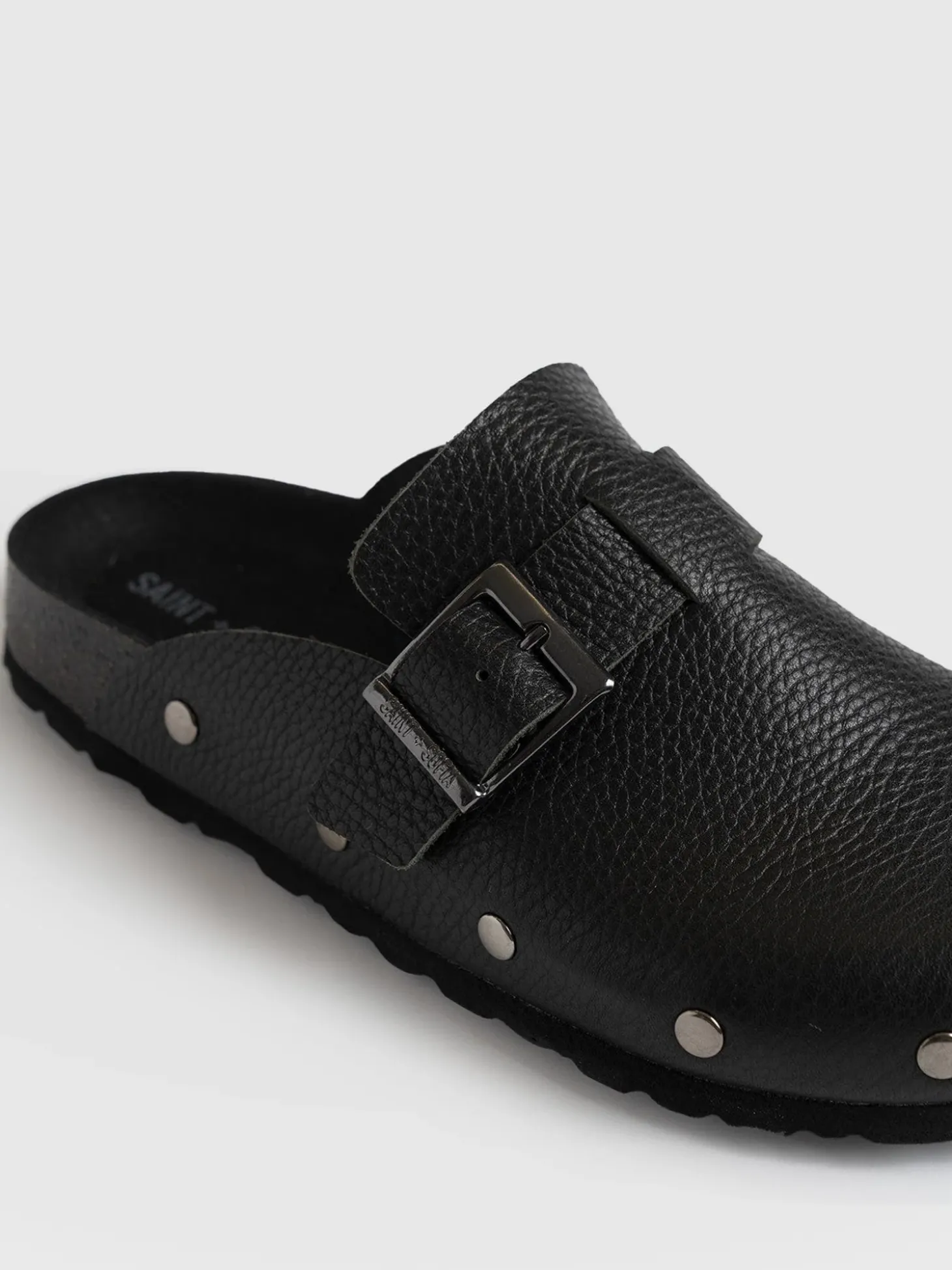 Studded Clogs - Black