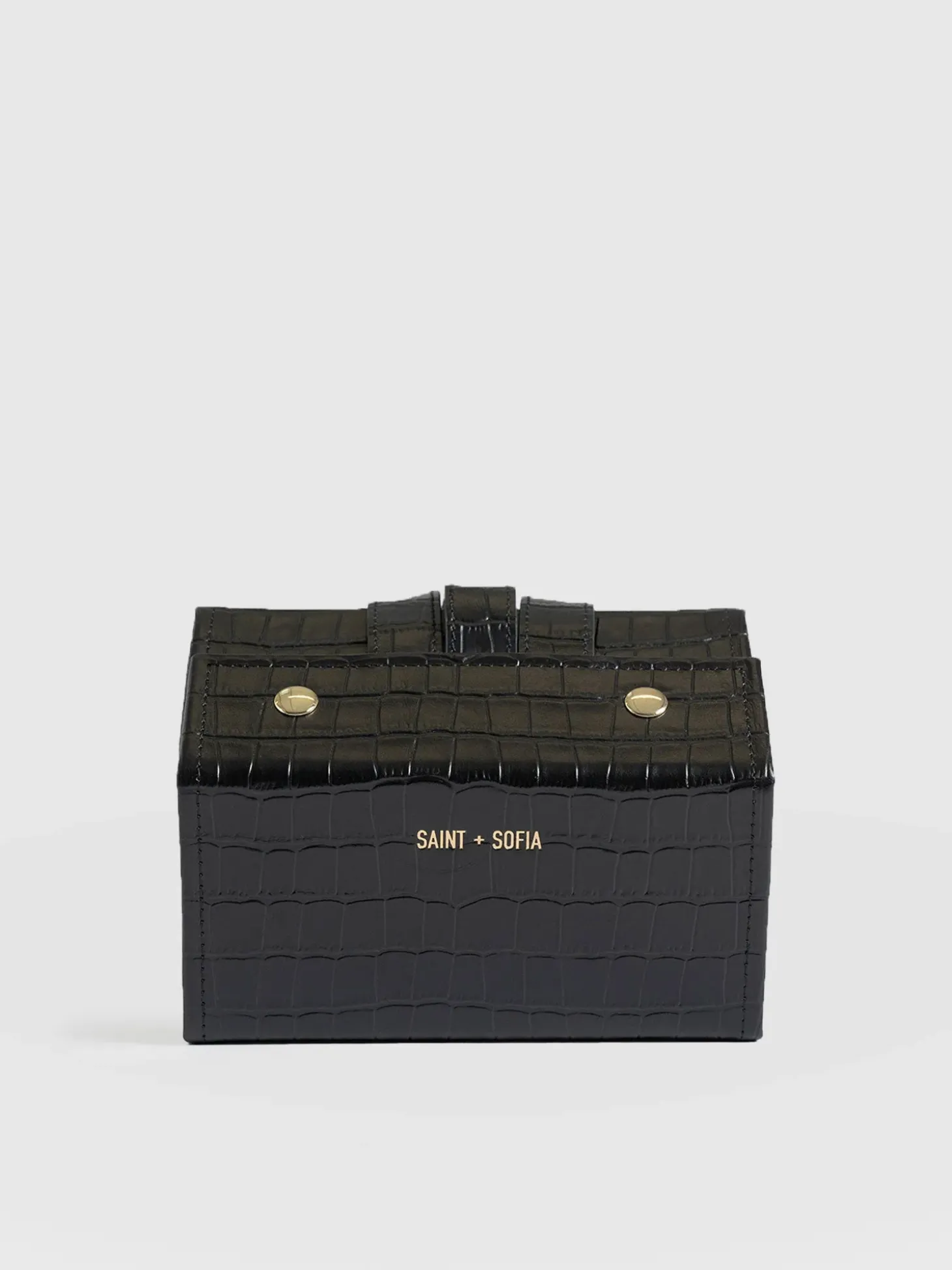 Sunglasses Multi Case - Black Croc