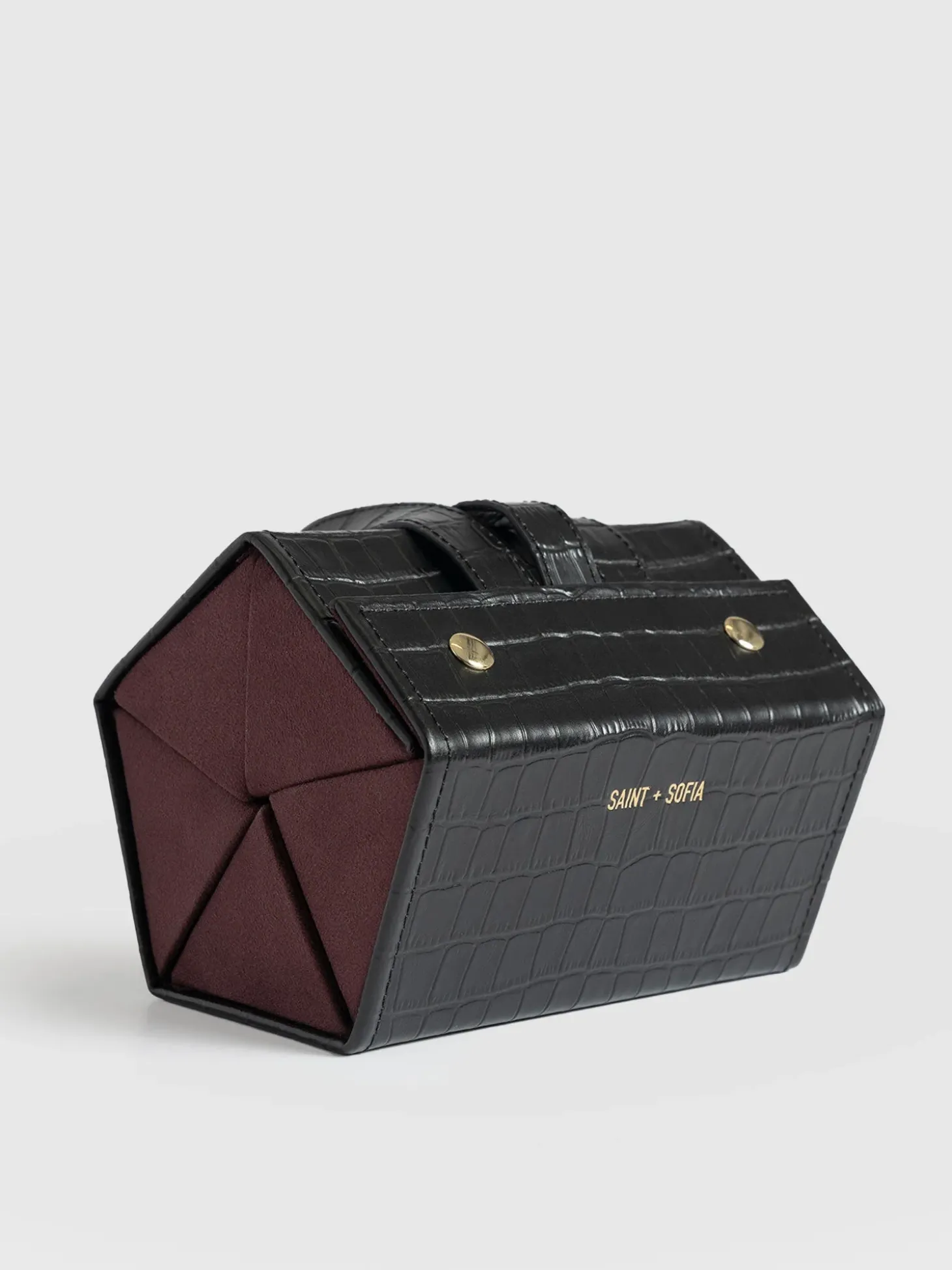 Sunglasses Multi Case - Black Croc