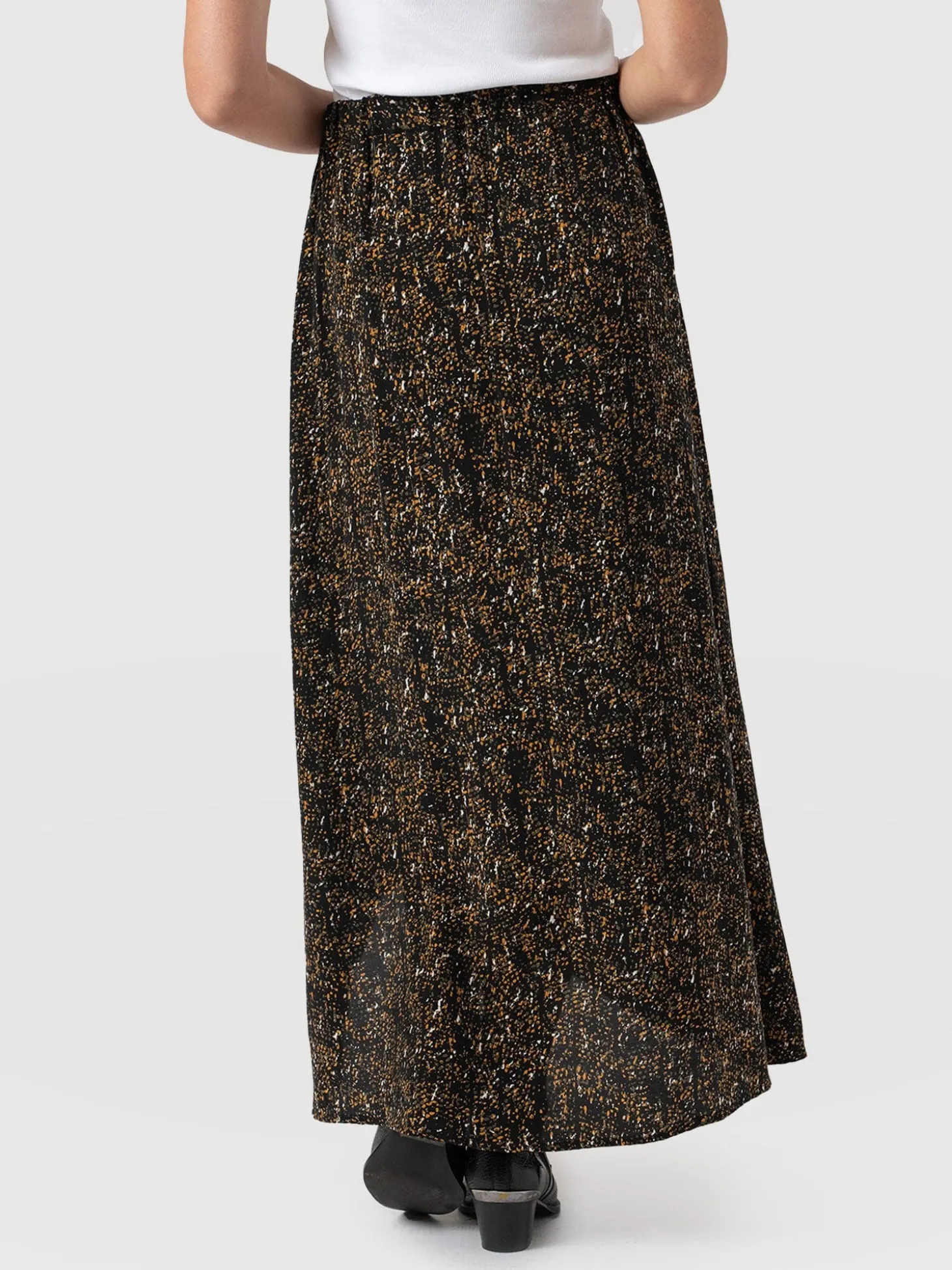 Sutton Skirt - Ditsy Leopard