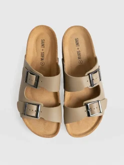 Sutton Slide - Taupe