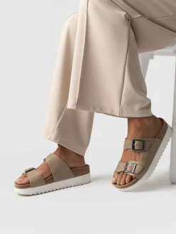 Sutton Slide - Taupe