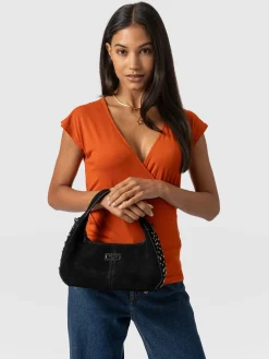 Taylor Hobo Handbag - Black