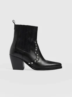 Texas Studded Boot - Black