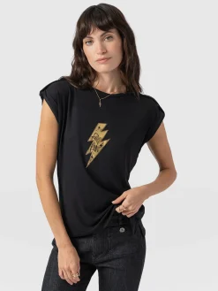 Turn Up Tee - Black Rock N Roll