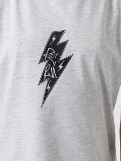 Turn Up Tee - Grey Rock N Roll