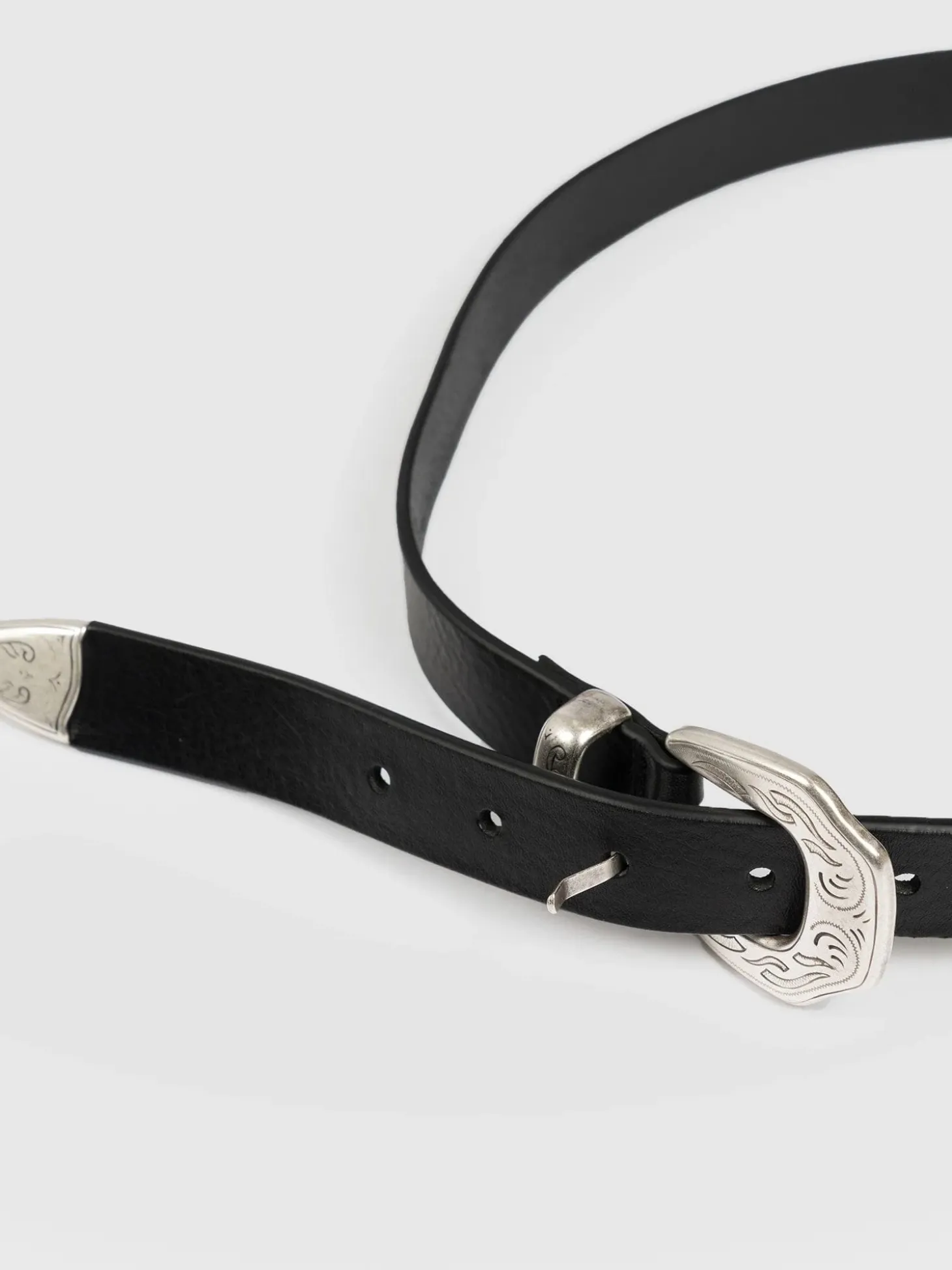 Western Belt - Black