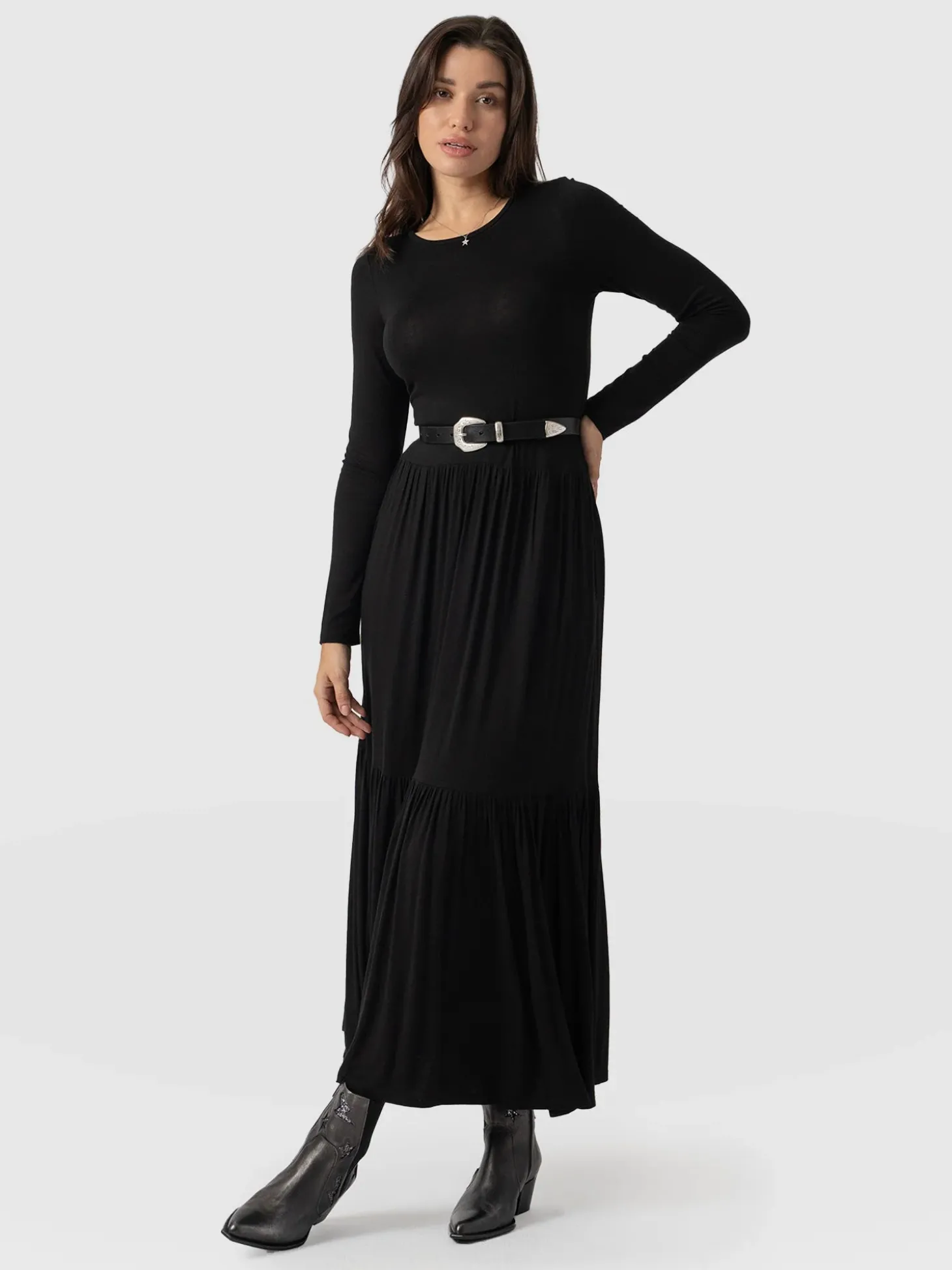 Western Belt - Black